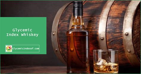 what is the glycemic index of whiskey